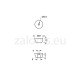 ΠΑΤΙΝΙ ΒΙΔΩΤΟ Φ21 Υ12mm / ΜΑΥΡΟ